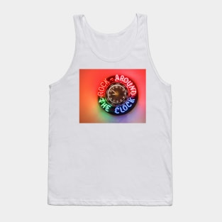 Rock around the clock clock Tank Top